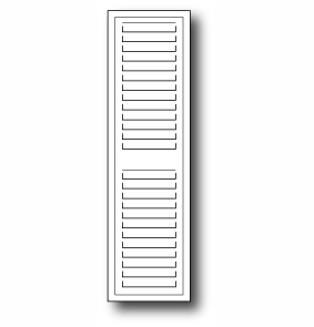 Нож для вырубки от Poppystamps - Grand Madison Window Shutter