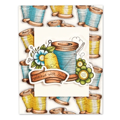 Нож для вырубки + штампы от Spellbinders - Sew Handmade