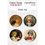 Набор скрапфишек Фабрика Декору из 4 шт FDSC 108