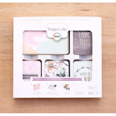 Набор карточек Project Life by Becky Higgins - Core Kit - JH Charming, 576 штук