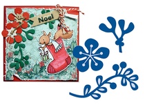 Набор лезвий Marianne Design Creatables - Mistletoe - Омела белая