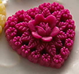 Украшение Webster's Pages - Whimsey Hearts Peach, 1 шт.