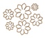 Ножи от Spellbinders – Shapeabilities Succulent and Mum Flower Etched Dies Thoughtful Expressions by Marisa Job