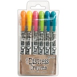 Tim Holtz Distress Crayon Set #4, 6 шт.