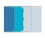 Набор конвертов Hero Arts - SEA MIX ENVELOPES (оттенки голубого), 3 штуки