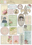 Наклейки от Melissa Frances  - C'est La Vie Vintage Stickers, 21 шт