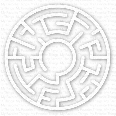 Заготовка для лабиринта My Favorite Things - Maze Shapes - White, цыет белый