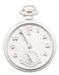 Гипсовое украшение от Melissa Frances - Pocket Watch Resin - Карманные часы.Размер: 4,5 см