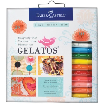 Набор пигментных мелков от Faber Castell  - GELATOS COLORS KIT, 770402