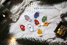 Нож для вырубки от Scrapfriend - Варежка, 1,5х2,5см