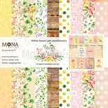 Набор бумаги от Mona Design — Magic Garden, 10 листов