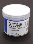 Flock - Бархатная пудра Wow Bright Blue Flock - Regular, 45 мл