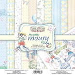Набор скрапбумаги My little mousy boy 30,5x30,5 см 10 листов, ТМ Фабрика Декору