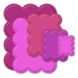Лезвия от Spellbinders - Big Scalloped Rectangles LG, 5 шт