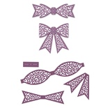 Лезвие Sue Wilson - Finishing Touches - Filigree 3D Itty Bitty Bow