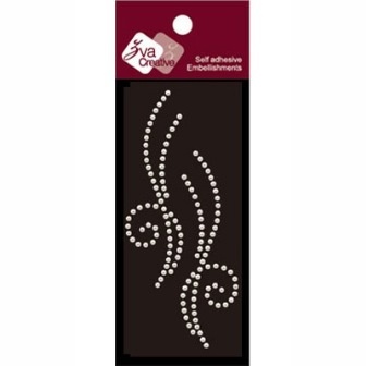 Украшение из жемчуга от Zva Creative - Flourishes - white pearl, цвет белый