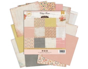 Набір паперу Pink Paislee - Cottage Farms - Paper Pack - 6x6