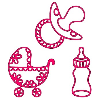 Лезвие Crafty Ann - Babies 2 (набор)