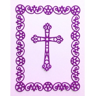 Лезвие Crafty Ann - Frame with Cross