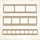 Чипборд Blue Fern Studios - Film Strips