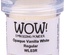 Пудра для эмбоссинга Wow - Opaque Vanilla White - Regular, 15 мл