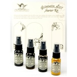 Набор спреев для штампинга Tattered Angels Glimmer Mist "Neutral" Starter Kit! 4 шт. по 30мл 