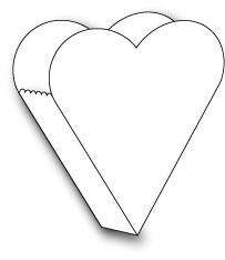 Нож для вырубки от Memory Box - Precious Heart Box