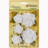 Набор цветов Petaloo - Botanica Garden Roses - White