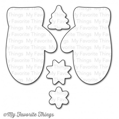Левие My Favorite Things - Die-namics LJD Cozy Mittens 5 штук (MFT564)