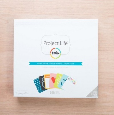 Базовый набор Project Life by Becky Higgins - Core Kit - Happy