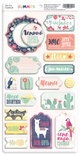 Чипборд для скрапбукинга от Scrapmir Summer (RU) На русском языке, 18шт.