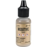  Алкогольные чернила Ranger - Gold Metallic Mixative, 15 мл