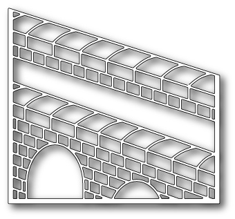 Нож для вырубки от Poppystamps - Stone Bridge Perspective
