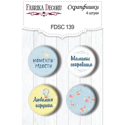 Набор скрапфишек Фабрика Декору из 4 шт. FDSC 139