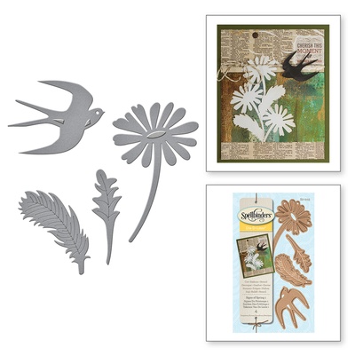 Нож для вырубки от Spellbinders - Signs Of Spring 1