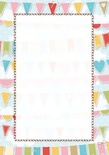 Двусторонняя бумага скрапбукинга от Galeria Papieru - LT 4, 10 x 14,5 см