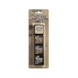 Набор штемпельных подушек Ranger - Distress Mini Ink Kit - Kit 3