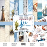 Набір скраппаперу Sea of dreams 30,50x30,5см, ТМ Фабрика Декору