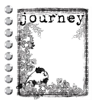 Акриловый штамп от компании Prima - Journey