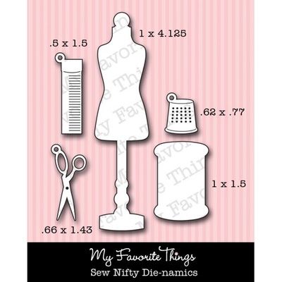 Набор лезвий My Favorite Things - Die-namics Sew Nifty DIE ONLY