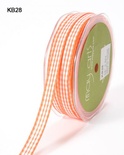 Лента SOLID/CHECK, ширина 9,5мм, цвет ORANGE, 90см