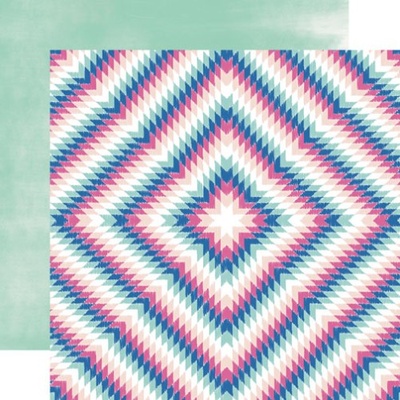 Лист скрапбумаги от Echo Park - Aztec, 30х30 см