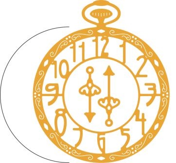 Лезвие Pocket Watch w/Angel Wing от Cheery Lynn Designs