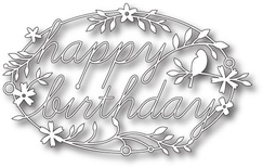 Лезвие от Memory Box -  DIES- Happy Birthday Tidings