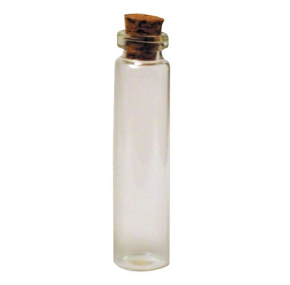 Декоративная бутылочка с пробкой - BOTTLE/CORK 12х45 мм