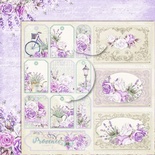 Лист двусторонней бумаги для скрапбукинга LemonCraft - My sweet Provence 05