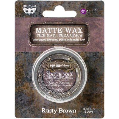 Матовый воск от Prima Marketing - Finnabair Art Alchemy Matte Wax - Rusty Brown, 20 мл