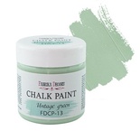 Меловая краска Chalk Paint Винтажная зелень 50ml, ТМ Фабрика Декора