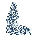 Нож от Tattered Lace Dies - Detailed Flourish - Завиток