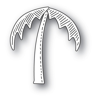Нож для вырубки от Poppystamps - Whittle Palm Tree